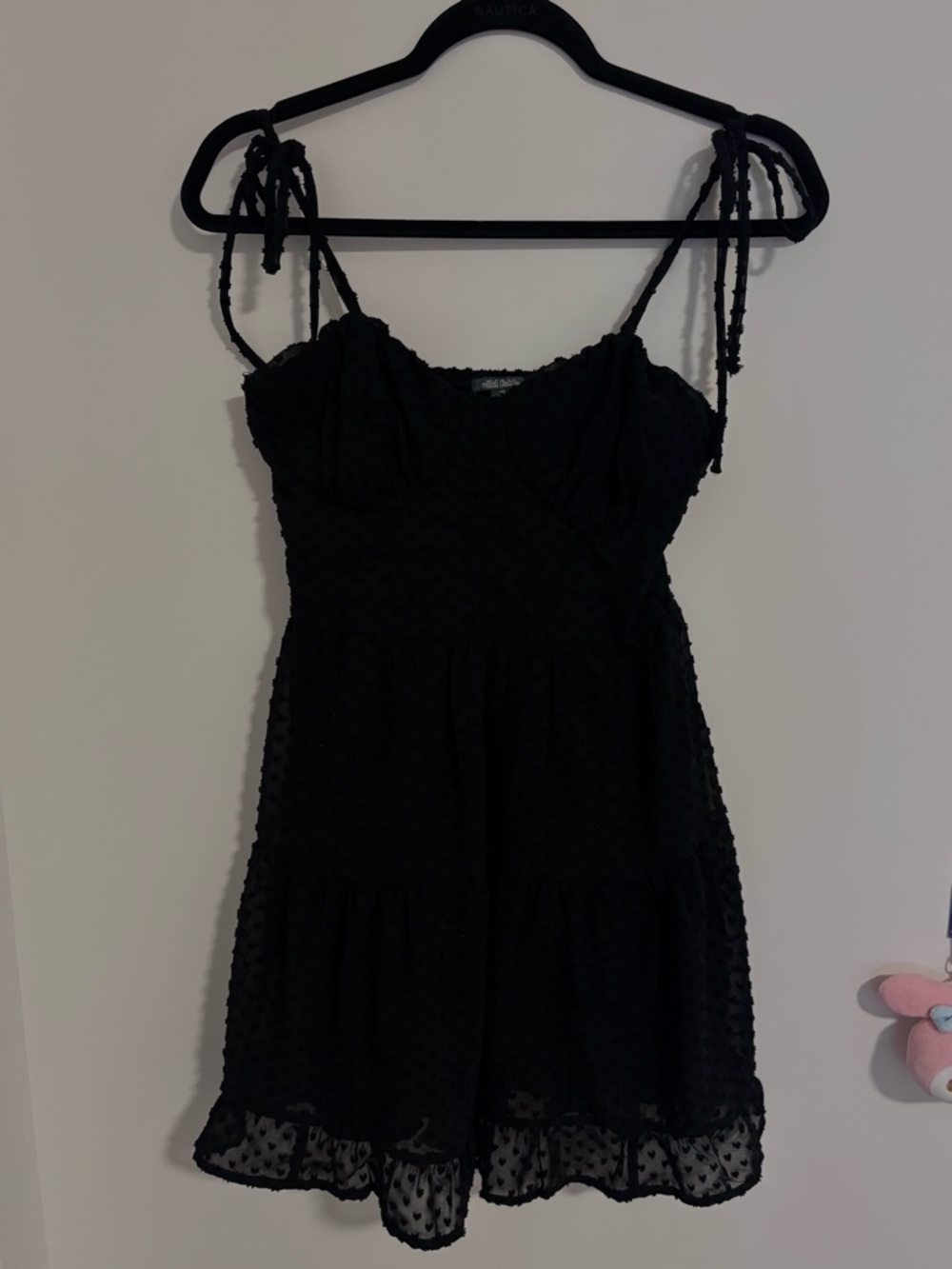 flowy mini corset dress